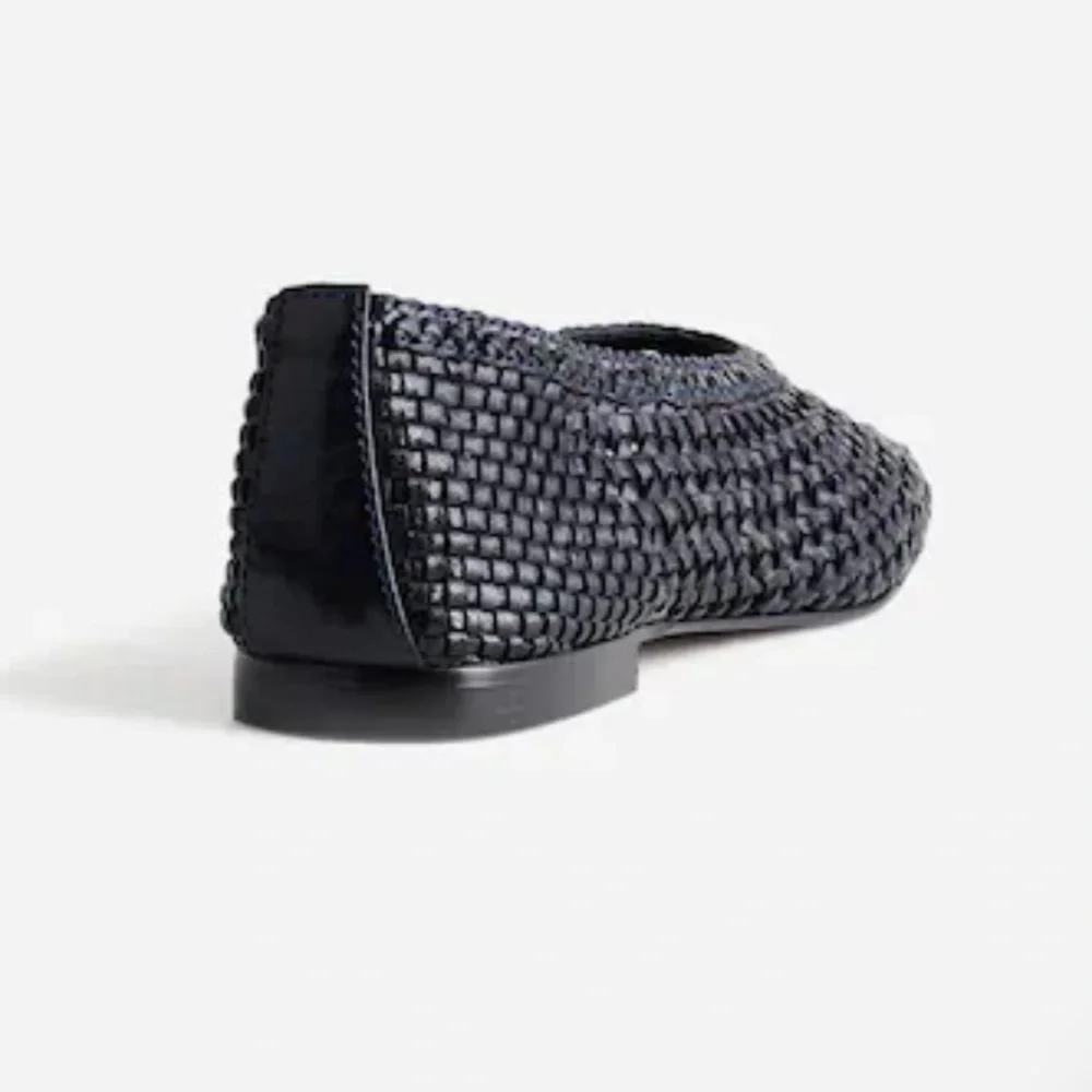 Madewell Mylie Hand Woven Leather Ballet Flats 8.5 - Picture 2 of 7